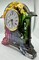 Resin Mantel Clock Black with Beautiful Spring Colors product 3